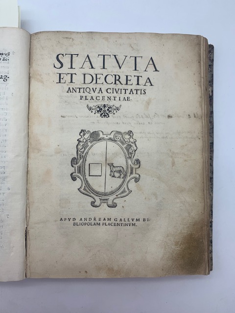Statuta et decreta antiqua civitatis Placentiae